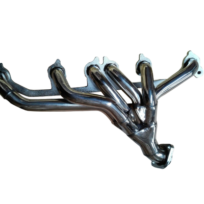 Jeep Wrangler Cherokee 91-99 4.0L Acero inoxidable 335 Cabezal de escape pulido espejo