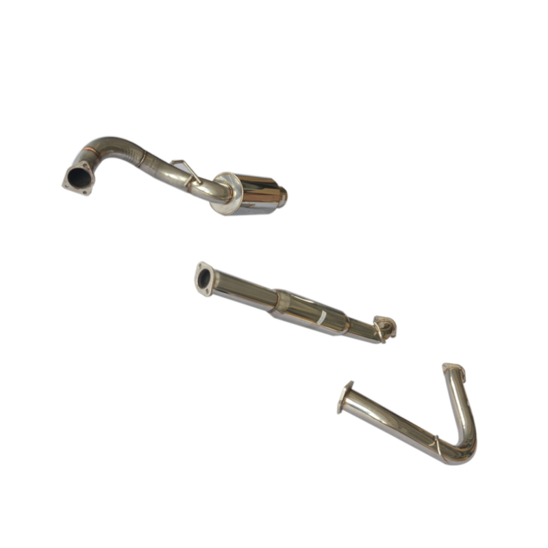 Cat Back Exhaust ~ Eclipse 6CYL 00 ~ 05 Acero inoxidable 201 Sistema de escape pulido espejo