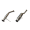 Cat Back Exhuast 89-94 204sx S13 3 \"Pipe N1 4 \" Tip Acero inoxidable 201 Sistema de escape pulido espejo