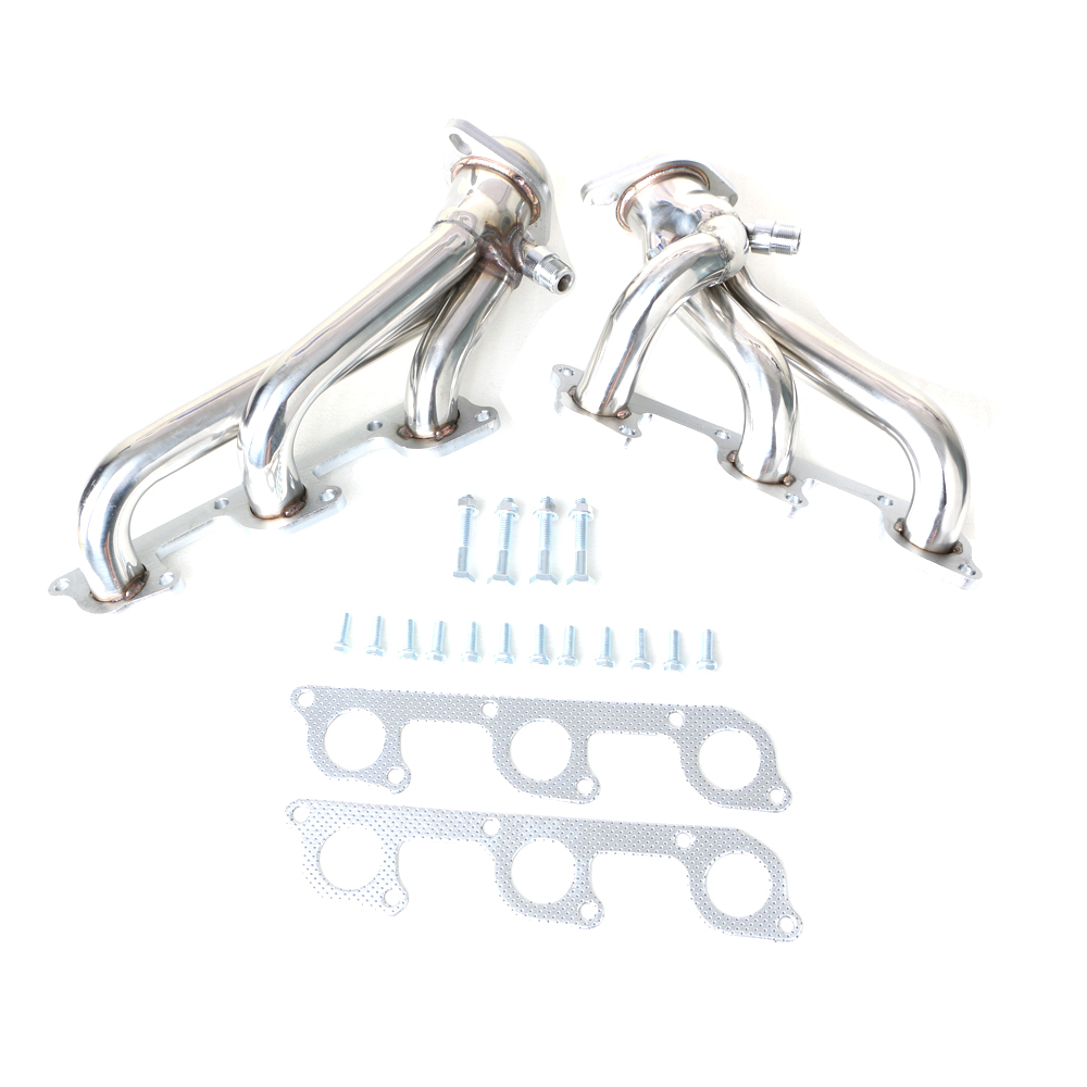 Ford Ranger 1998-2010 4.0L V6 Headers Acero inoxidable 323 Mirror Pulido Escape Header