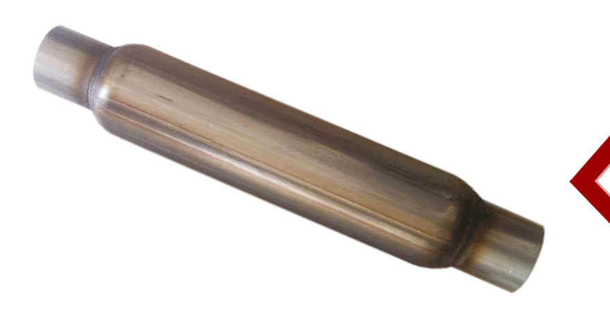 SILENCIADOR PLATEADO