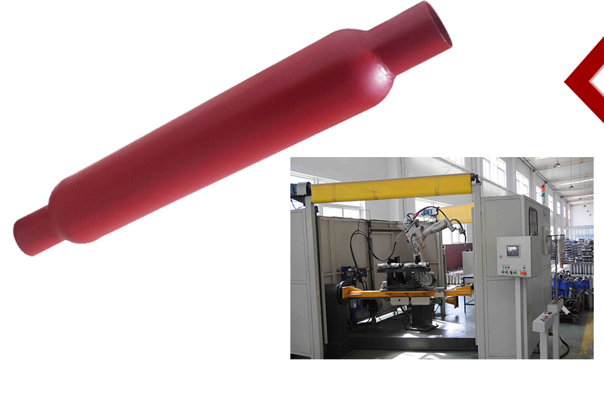 SILENCIADOR DE ESCAPE PINTADO ROJO