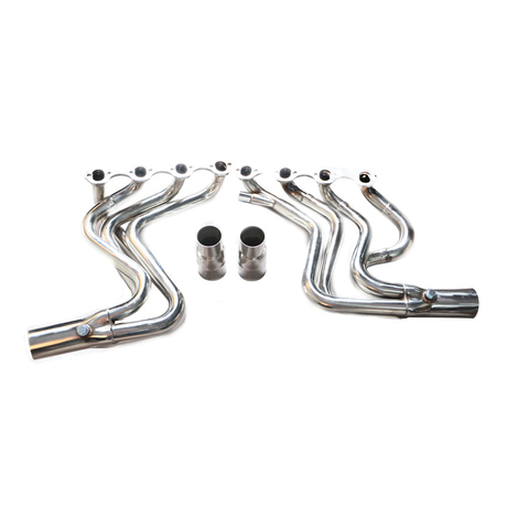 Ford F150 1987-1996 5.8L Acero inoxidable 305 Cabezal de escape pulido espejo