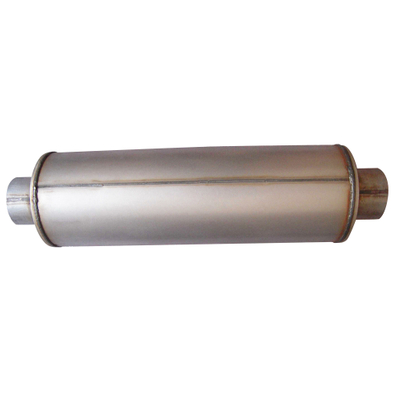Silenciador de escape de aluminio universal para automóvil de alta calidad